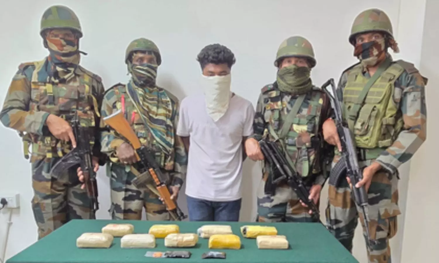 Assam Rifles have seized highly addictive methamphetamine tablets worth over Rs 2 crore and arrested Assam Rifles have seized highly addictive methamphetamine tablets worth over Rs 2 crore and arrested