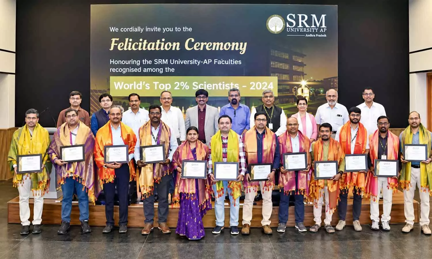 20 SRM-AP faculty members feature among world’s top 2% scientists 20 SRM-AP faculty members feature among world’s top 2% scientists
