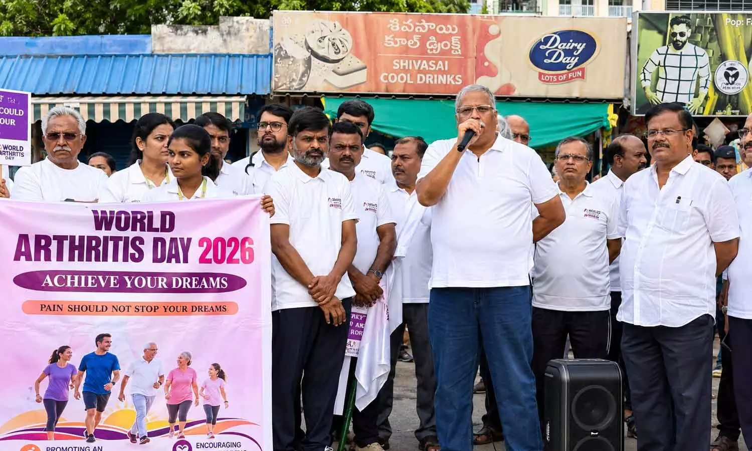 Walkathon held on World Arthritis Day Walkathon held on World Arthritis Day