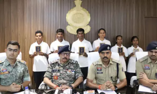 West Bastar Division organisation, surrendered before the Bijapur Police in Chhattisgarh.
