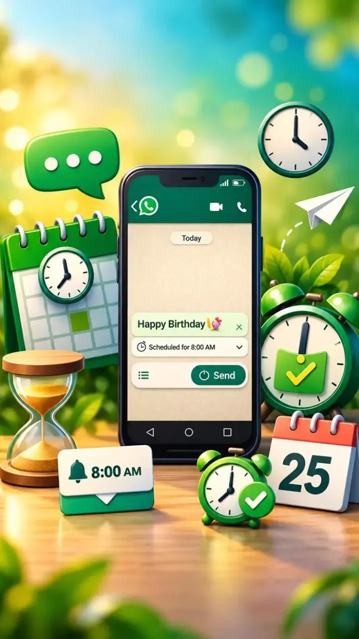 WhatsApp To Soon Let You Schedule Messages, Photos And Videos WhatsApp To Soon Let You Schedule Messages, Photos And Videos