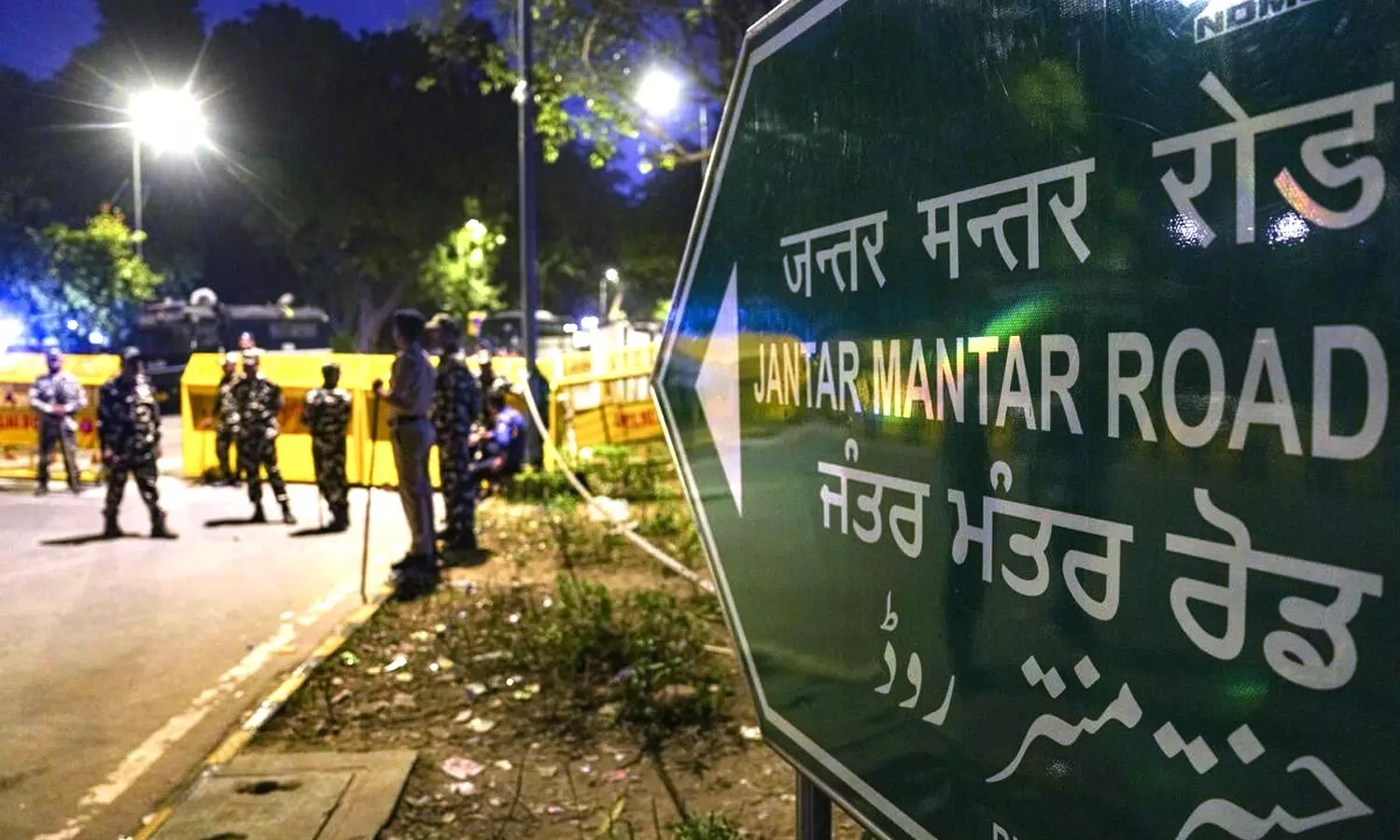 CJP Challenges Jantar Mantar De-notification; Police Register Four FIRs Against Congress CJP Challenges Jantar Mantar De-notification; Police Register Four FIRs Against Congress