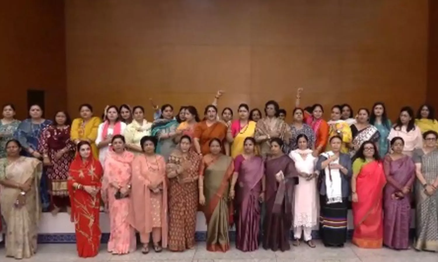 delegation of Bharatiya Janata Party (BJP) women Parliamentarians delegation of Bharatiya Janata Party (BJP) women Parliamentarians