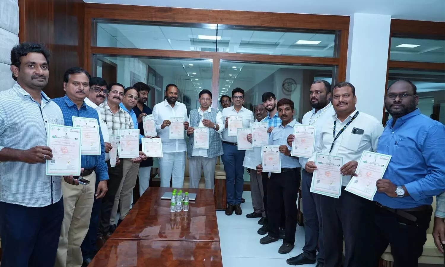 Telangana Government introduces advanced security paper for Meeseva certificates Telangana Government introduces advanced security paper for Meeseva certificates