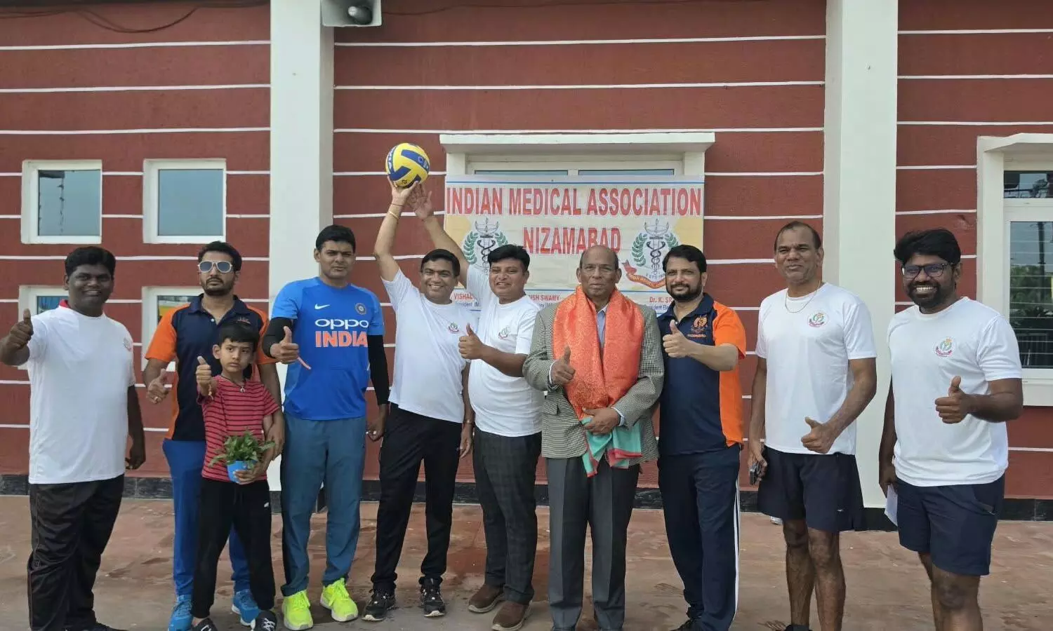 Nizamabad doctors promote healthy living through sports Nizamabad doctors promote healthy living through sports