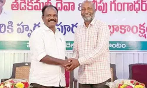 Tadikamalla Devadanam is Sathupalli Press Club president
