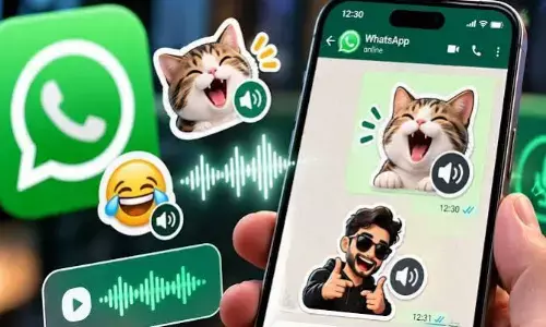 WhatsApp is set to introduce stickers that play audio when tapped allow users to create their own personalised versions. WhatsApp is set to introduce stickers that play audio when tapped allow users to create their own personalised versions.