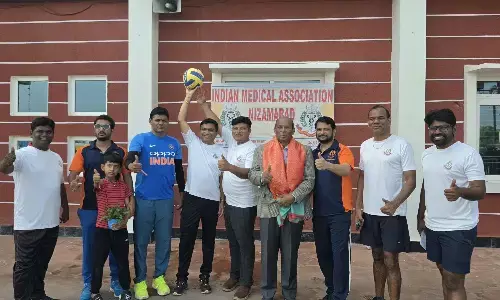 Nizamabad doctors promote healthy living through sports