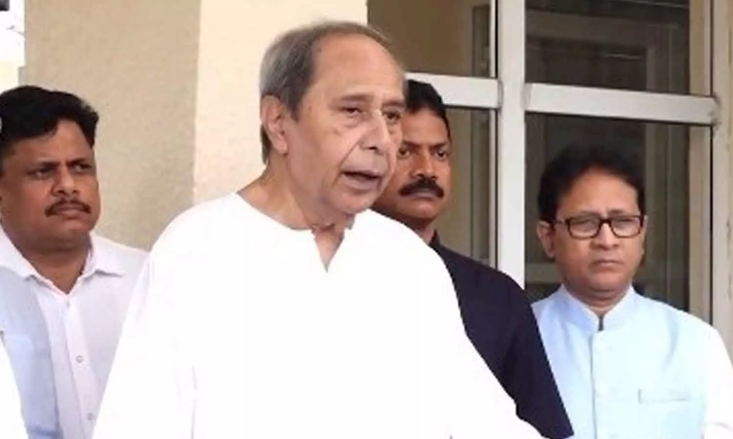 The BJD president, Naveen Patnaik The BJD president, Naveen Patnaik