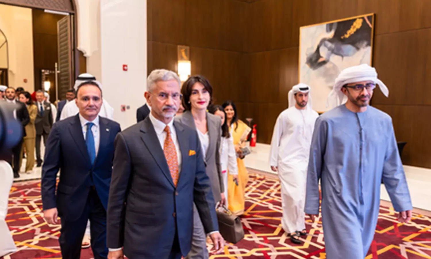EAM Jaishankar, UAE FM Al-Nahyan discuss bilateral ties, global issues EAM Jaishankar, UAE FM Al-Nahyan discuss bilateral ties, global issues