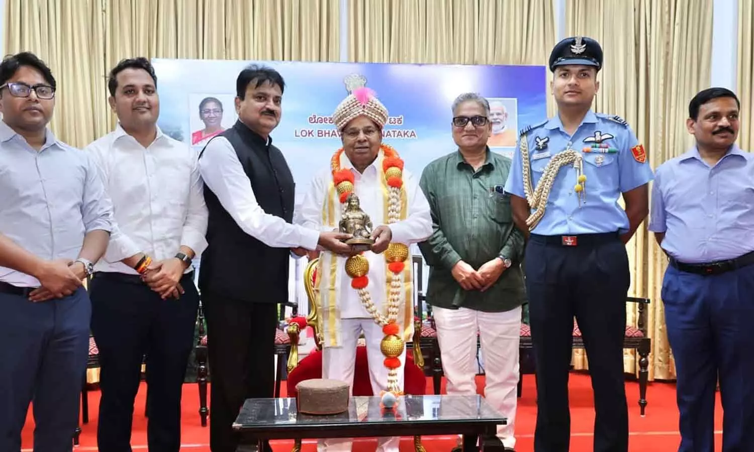 Farewell organised for Guv Gehlot Farewell organised for Guv Gehlot