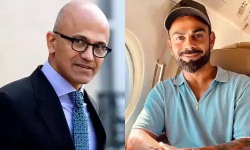 Satya Nadella welcomes Virat Kohli to LinkedIn Satya Nadella welcomes Virat Kohli to LinkedIn