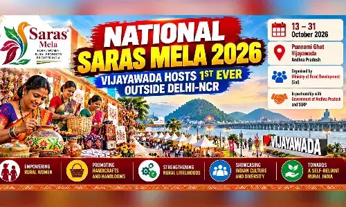National SARAS Mela 2026 opens in Vijayawada National SARAS Mela 2026 opens in Vijayawada