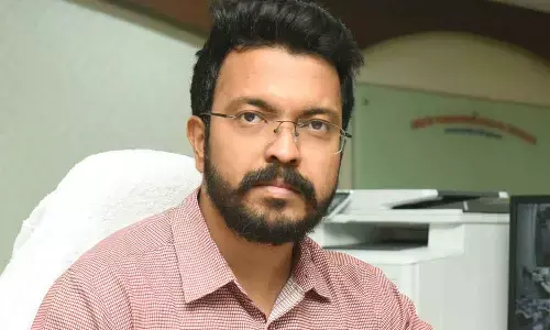 District collector CM Saikanth Varma