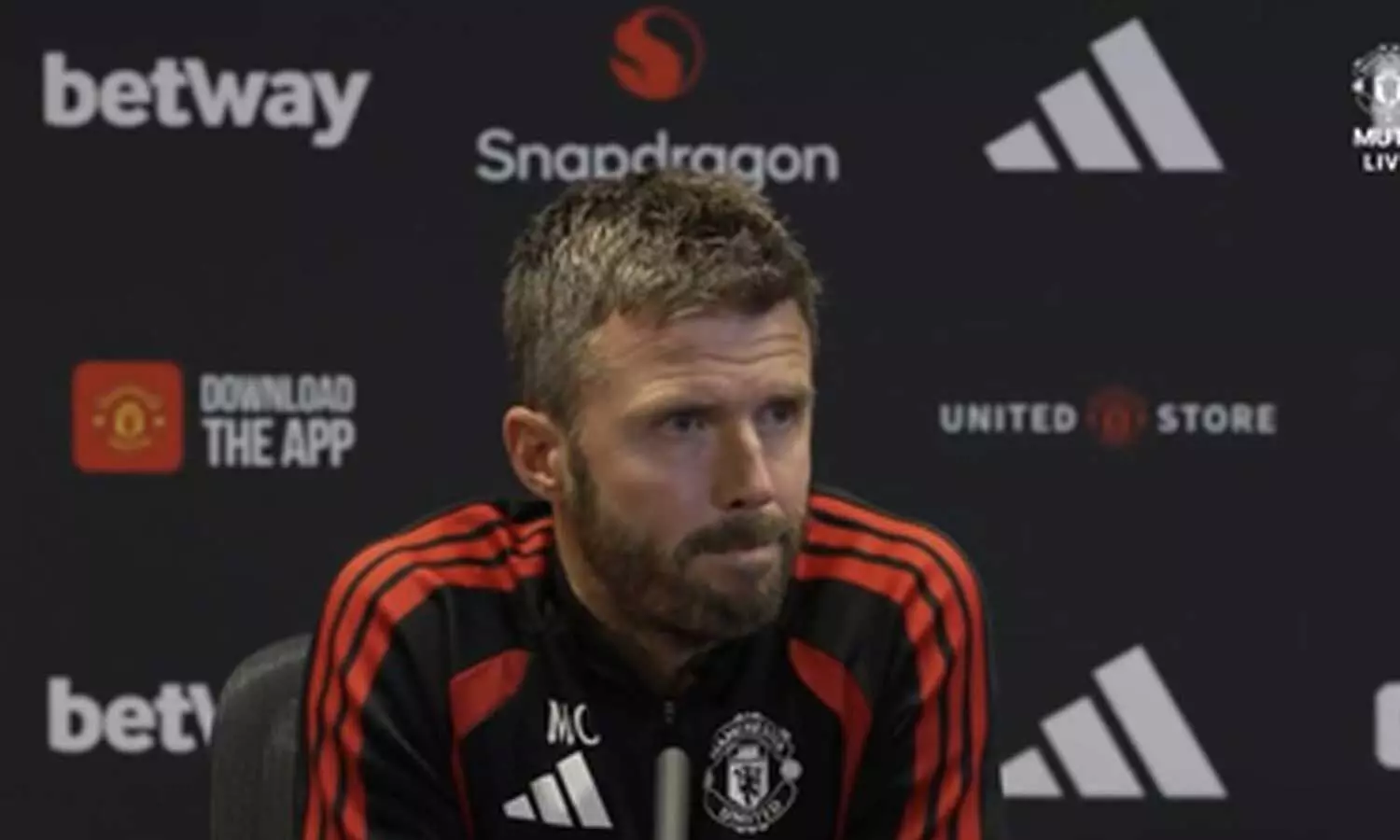 ‘We’ve moved on from that’: Carrick says Man Utd have put Martinez row behind them ‘We’ve moved on from that’: Carrick says Man Utd have put Martinez row behind them