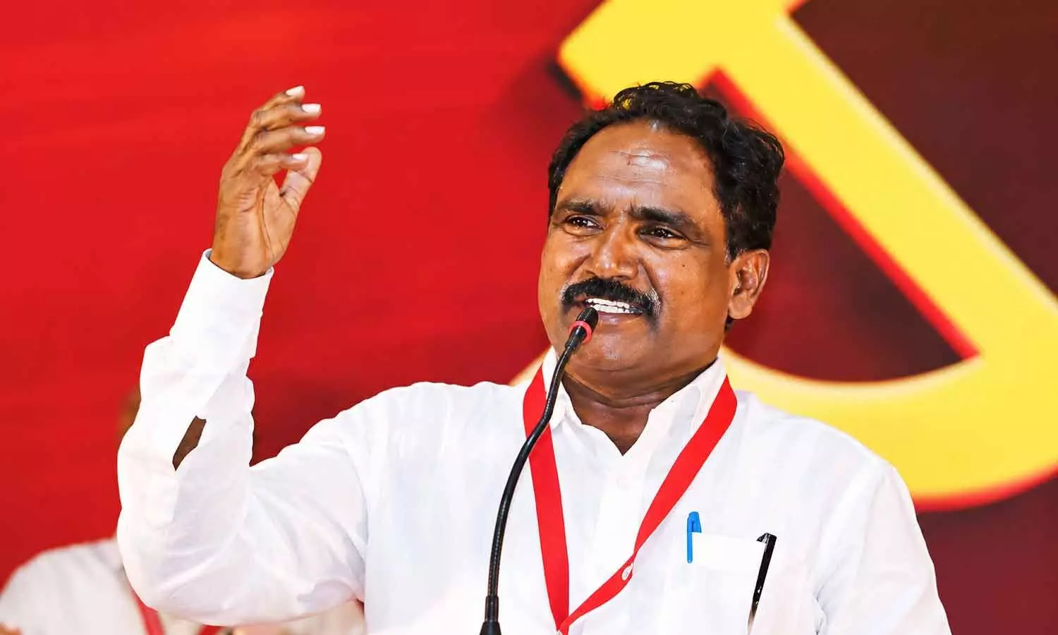 CPI(M) State Secretary John Wesley CPI(M) State Secretary John Wesley