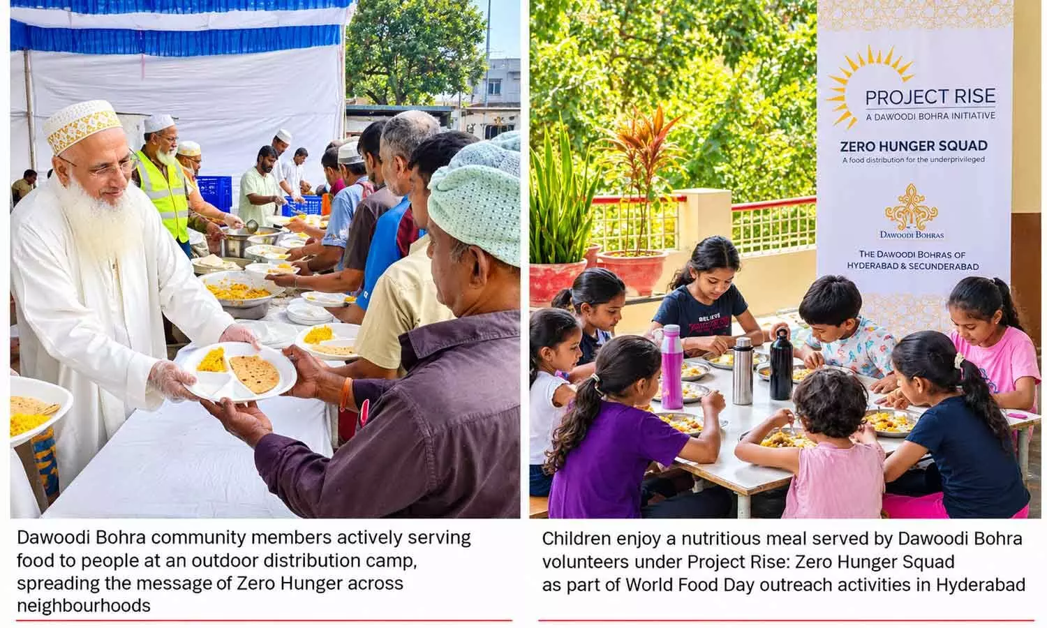 Bohra community serves the needy Bohra community serves the needy