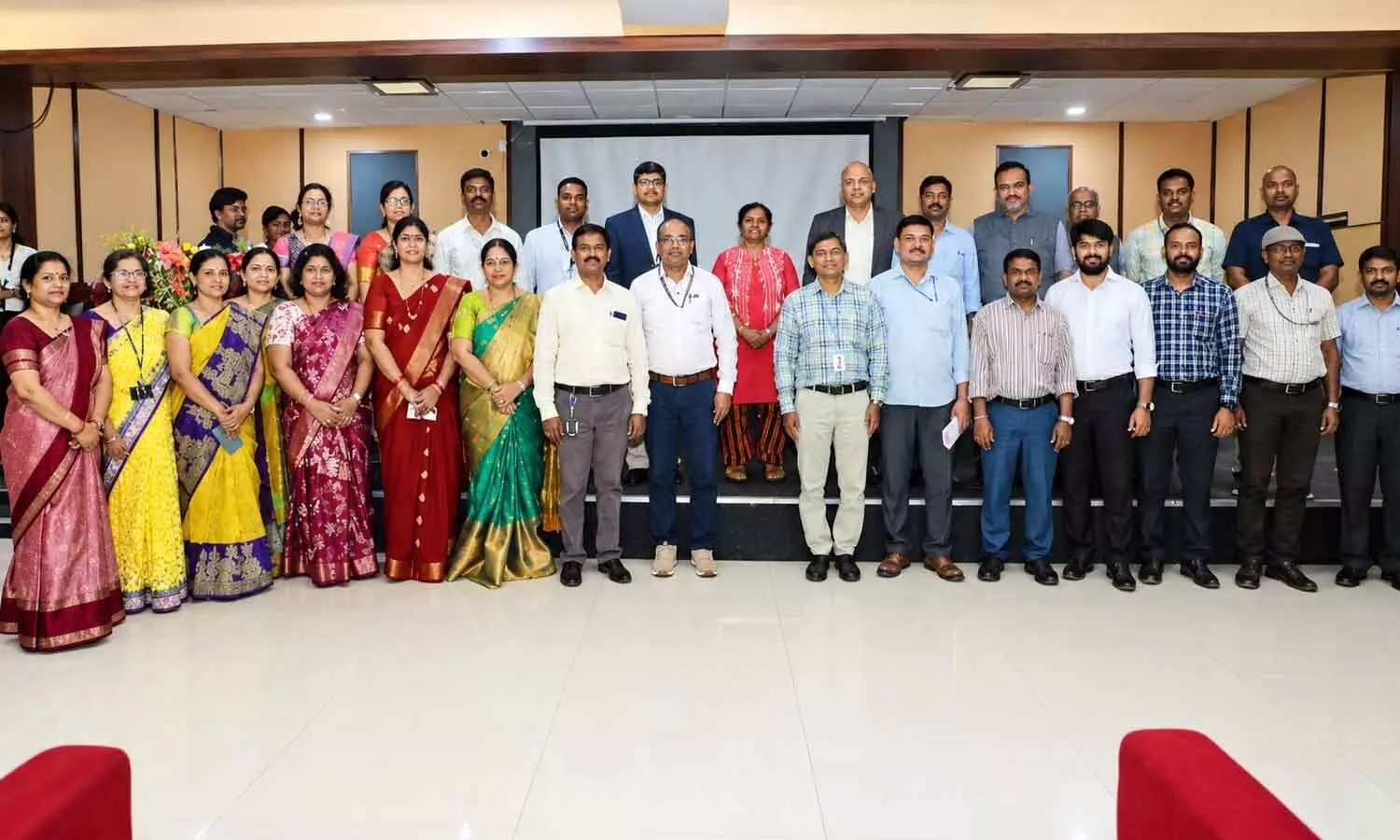 Dr Novaline Jacob, Director of ADRIN, inaugurates Sangamam–2026 at MVSR Engineering College in Nadergul on Friday, in the presence of college officials, faculty members and students Dr Novaline Jacob, Director of ADRIN, inaugurates Sangamam–2026 at MVSR Engineering College in Nadergul on Friday, in the presence of college officials, faculty members and students