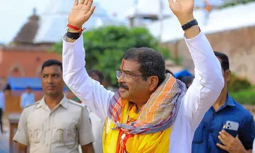 Former Union Education Minister and Bharatiya Janata Party (BJP) leader Dharmendra Pradhan