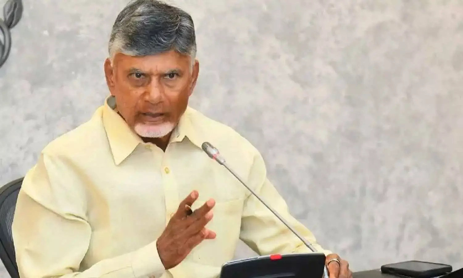 Chief Minister and TDP president N Chandrababu Naidu