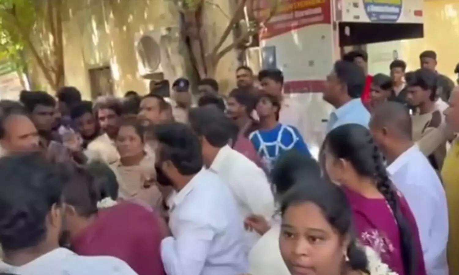 TDP and YSRCP leaders clash on first day of nominations TDP and YSRCP leaders clash on first day of nominations