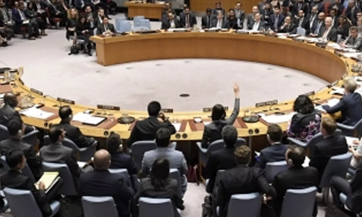 UN Security Council holds 6th straw poll on secretary-general candidates UN Security Council holds 6th straw poll on secretary-general candidates