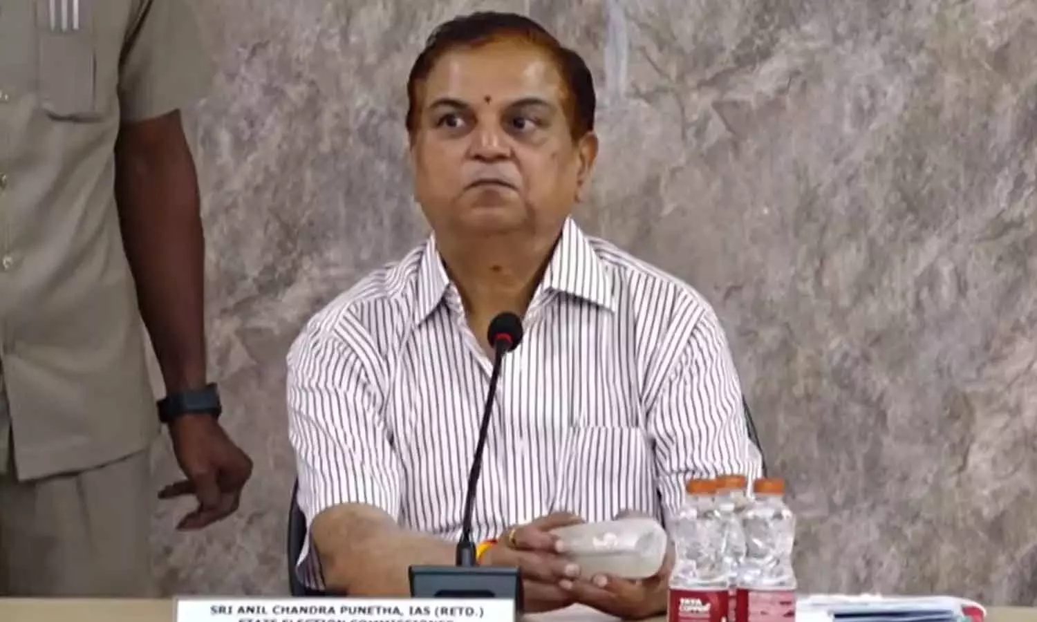 AP SEC Commissioner Anil Chandra Punetha AP SEC Commissioner Anil Chandra Punetha