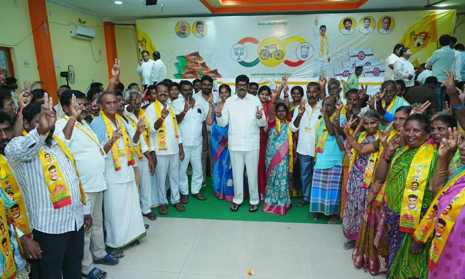 Endowments Minister Anam Ramanarayana Reddy announcing the list of candidates contesting the elections for Atmakur Municipality, on Saturday Endowments Minister Anam Ramanarayana Reddy announcing the list of candidates contesting the elections for Atmakur Municipality, on Saturday