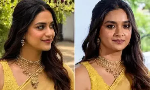 South Indian ace actress Keerthy Suresh