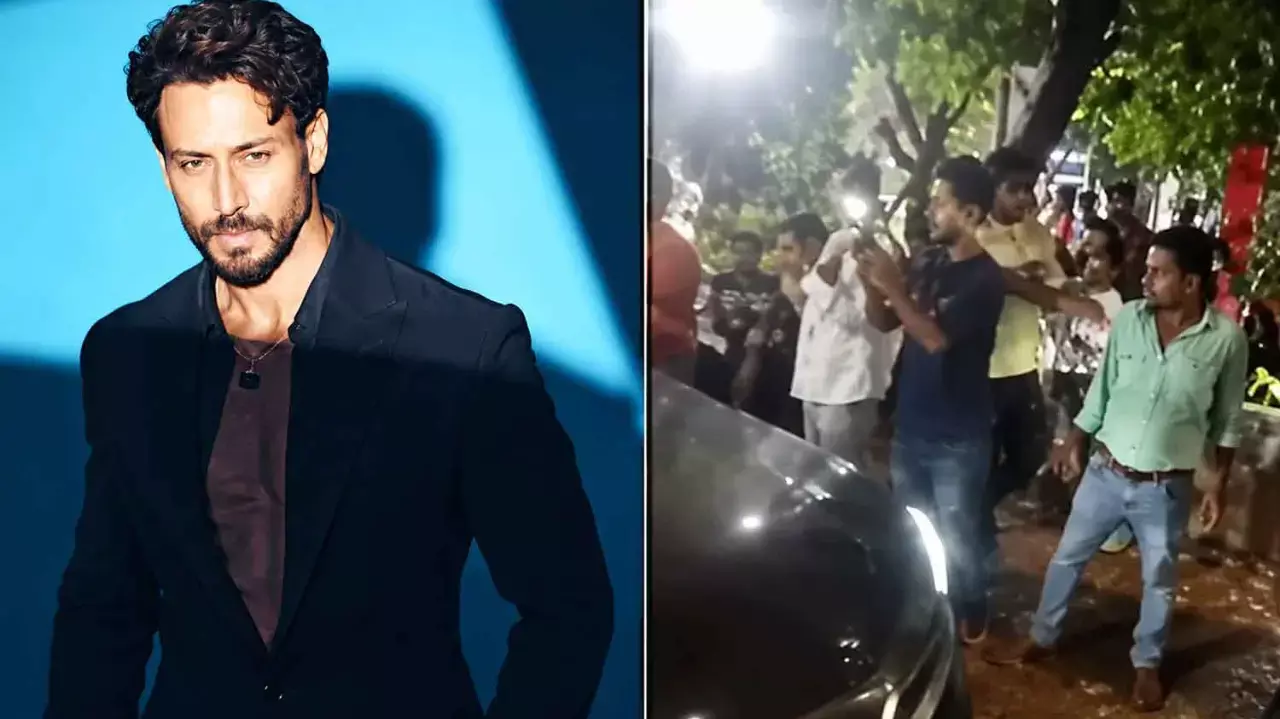 3 men open fire at Tiger Shroff in Juhu 3 men open fire at Tiger Shroff in Juhu