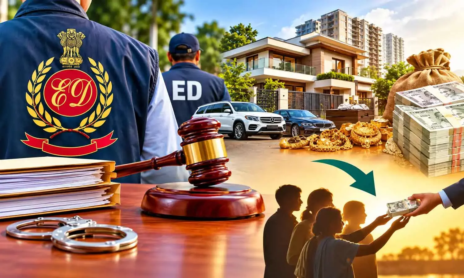 Hyd wing of ED tops in restitution of Rs 4K crore attached properties Hyd wing of ED tops in restitution of Rs 4K crore attached properties