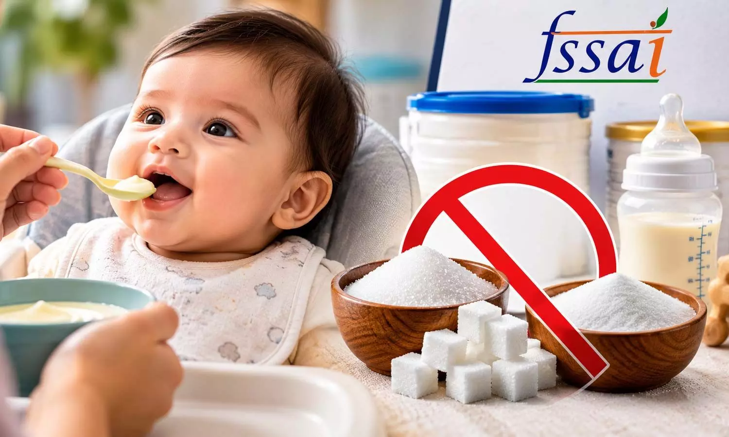 FSSAI mulls ban on added sugars in infant foods FSSAI mulls ban on added sugars in infant foods