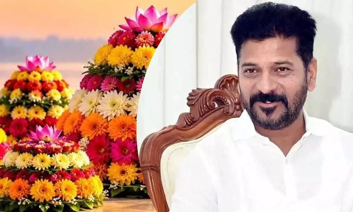 CM Revanth Reddy extends Bathukamma greetings CM Revanth Reddy extends Bathukamma greetings