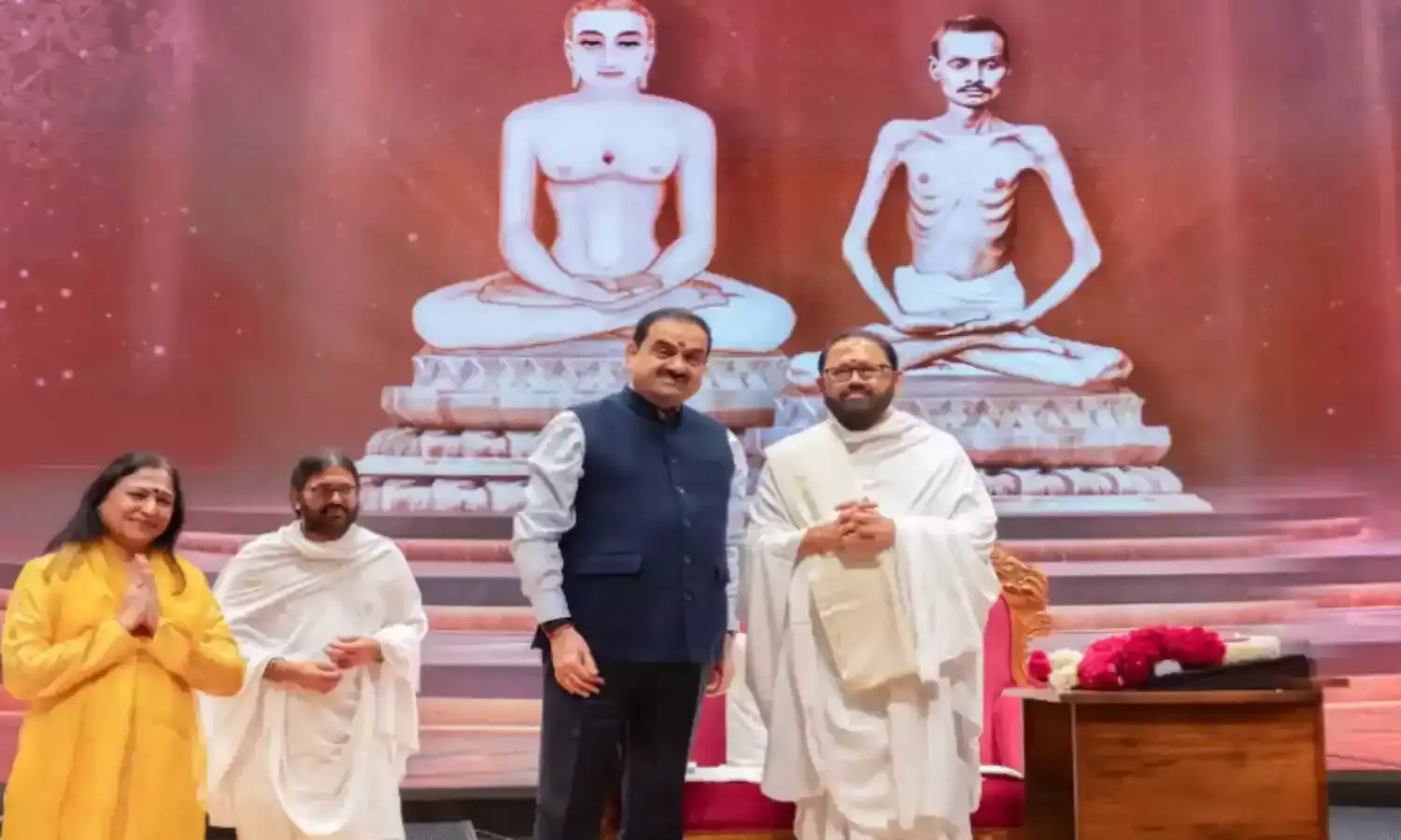 Gautam Adani Visits Shrimad Rajchandra Mission Dharampur Gautam Adani Visits Shrimad Rajchandra Mission Dharampur