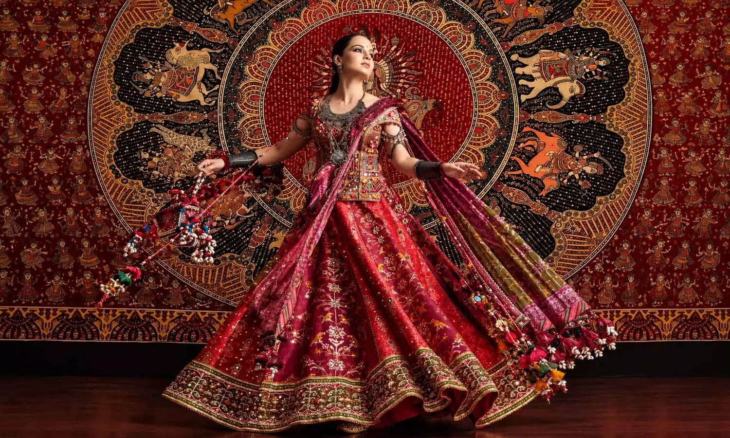 Kangana Ranaut celebrates Navratri by showcasing India’s cultural heritage Kangana Ranaut celebrates Navratri by showcasing India’s cultural heritage