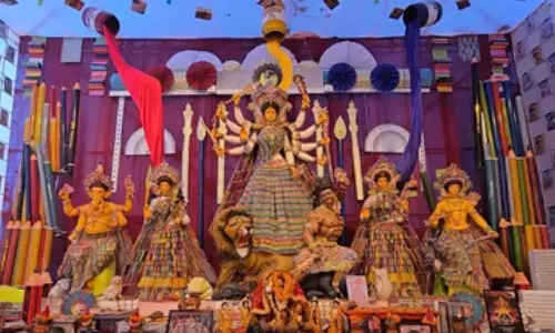 Durga Puja Association in Chhattisgarh’s Bilaspur