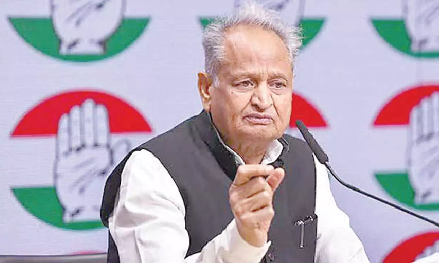 Former Rajasthan chief minister Ashok Gehlot Former Rajasthan chief minister Ashok Gehlot