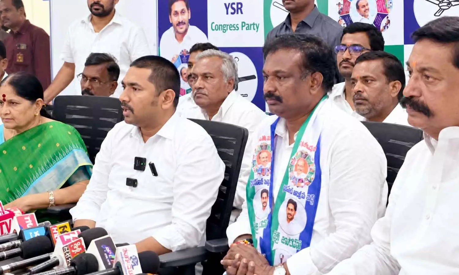 Darsi MLA and YSRCP leader Dr Buchepalli Sivaprasad Reddy speaking at a press meet in Ongole on Monday Darsi MLA and YSRCP leader Dr Buchepalli Sivaprasad Reddy speaking at a press meet in Ongole on Monday