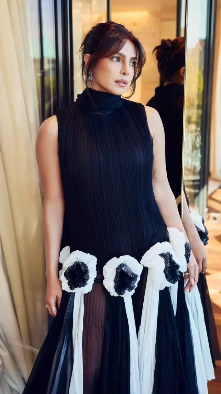 Priyanka Chopra Stuns In A Champagne Gown At Academy Museum Gala