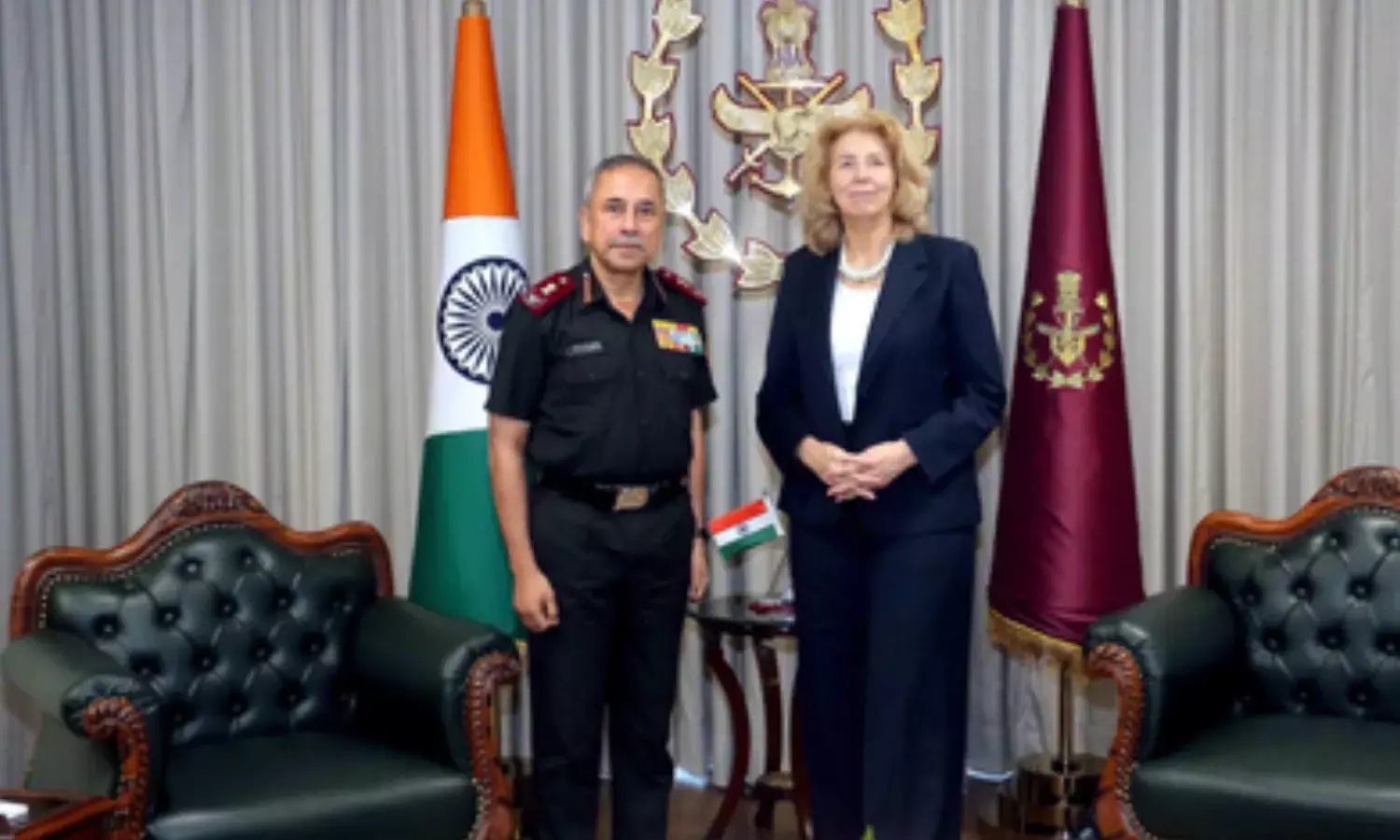 India and the Netherlands on Tuesday discussed ways to further strengthen defence cooperation.