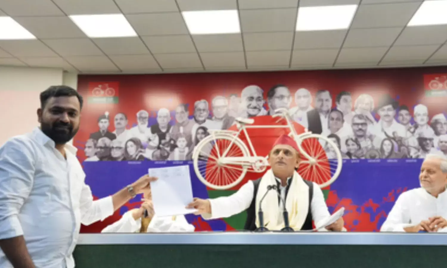 Samajwadi Party (SP) President, Akhilesh Yadav