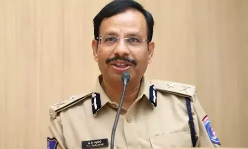 Hyderabad Police Commissioner V.C. Sajjanar