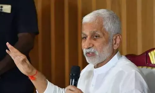 Former MP Vijayasai Reddy Former MP Vijayasai Reddy