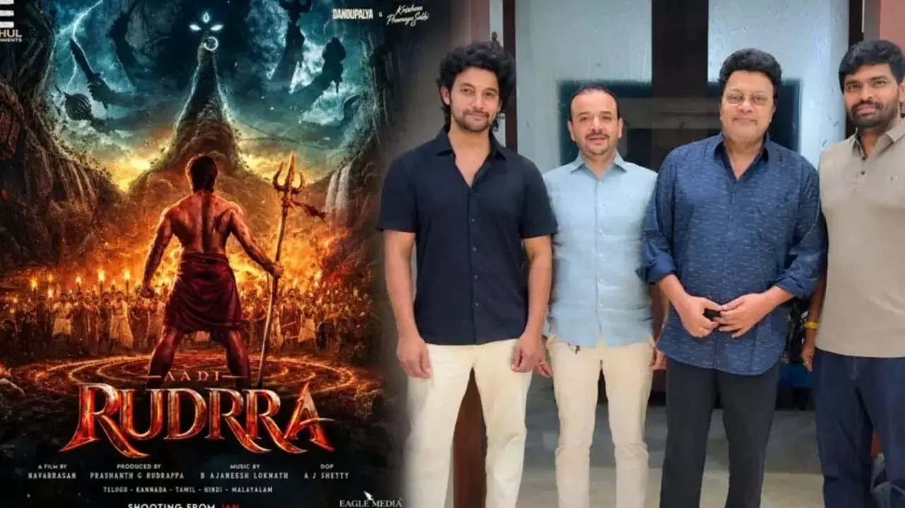 Aadi Saikumar’s divine mystery thriller titled‘Aadi Rudrra’