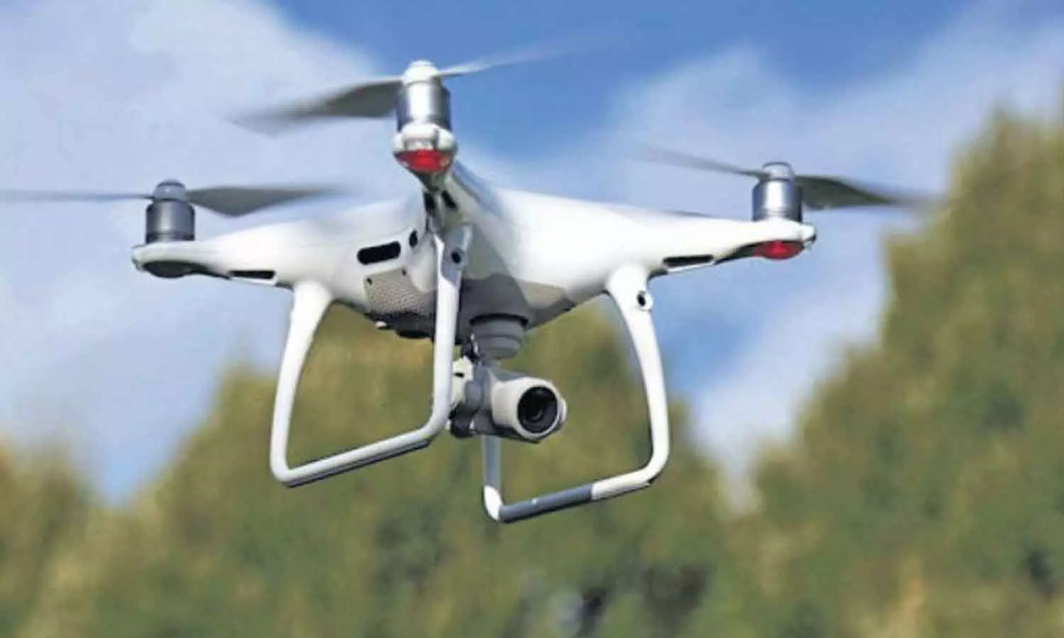 Drones to monitor traffic amid Bhavani devotee rush Drones to monitor traffic amid Bhavani devotee rush