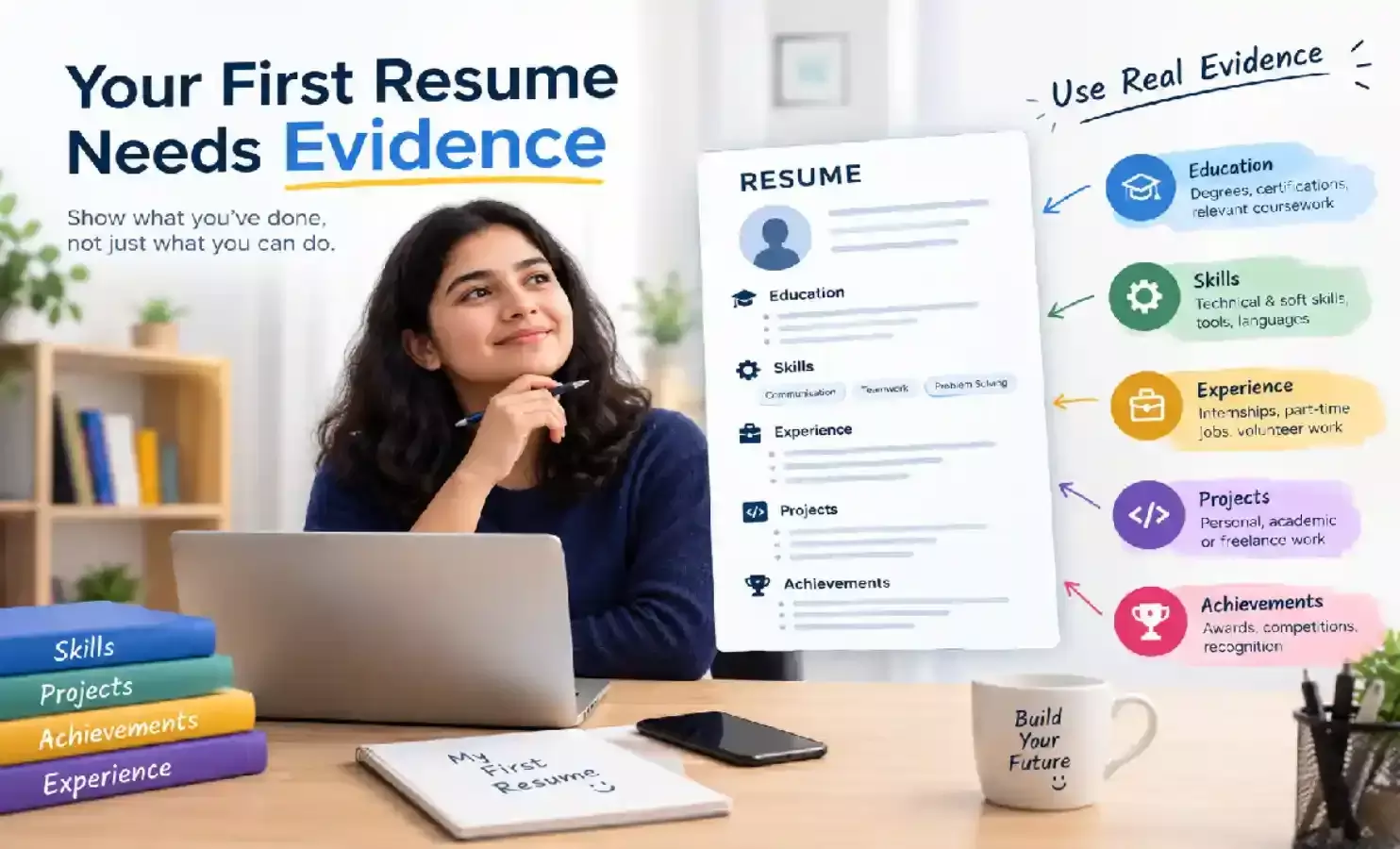 Your First Resume Needs Evidence