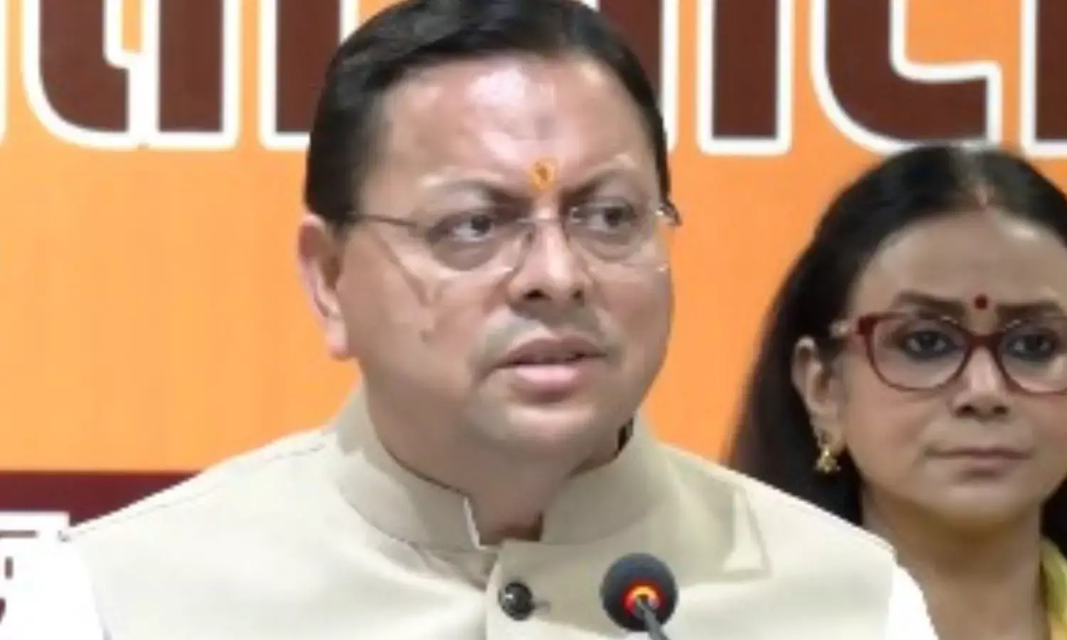 Uttarakhand Chief Minister Pushkar Singh Dhami