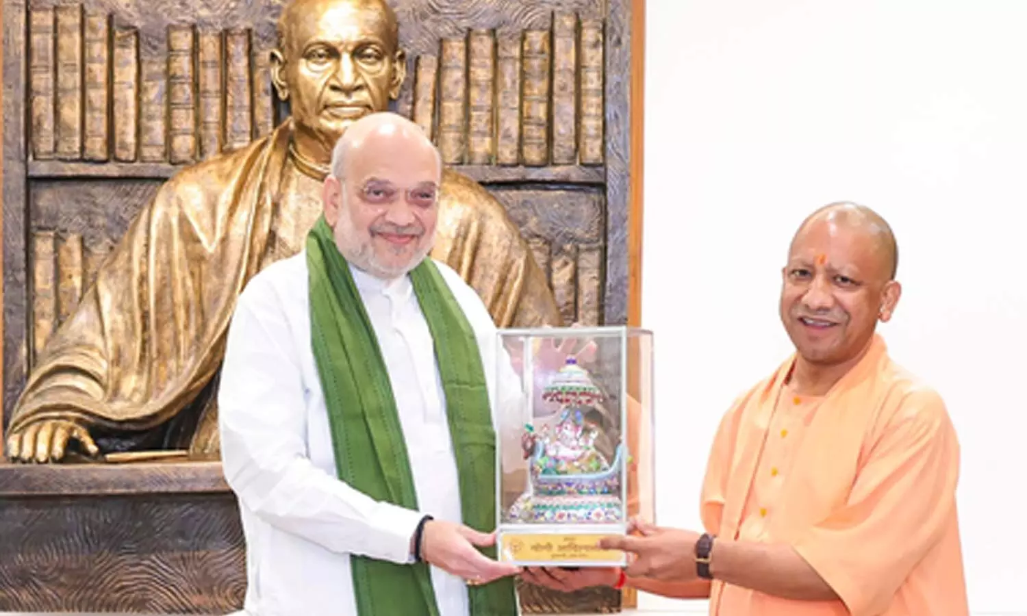 CM Yogi wishes HM Shah on his birthday, hails his contribution in making internal security impregnable CM Yogi wishes HM Shah on his birthday, hails his contribution in making internal security impregnable