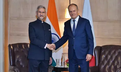 EAM Jaishankar meets Polish PM Donald Tusk, discusses bilateral cooperation EAM Jaishankar meets Polish PM Donald Tusk, discusses bilateral cooperation