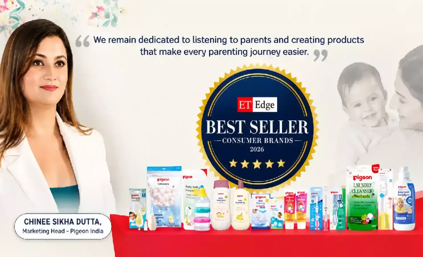 Pigeon India Recognised as a Best Seller Consumer Brand at ET Edge 2026 Pigeon India Recognised as a Best Seller Consumer Brand at ET Edge 2026
